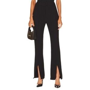 Atoir The Ramone Trouser Black Front Slit Pants AUS 8 US 4